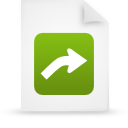 File, paper, green, document WhiteSmoke icon