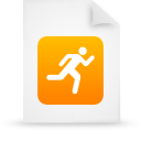 document, paper, Orange, File WhiteSmoke icon