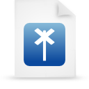 paper, Blue, document, File WhiteSmoke icon