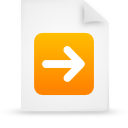 paper, Orange, document, File WhiteSmoke icon