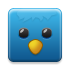 twitter, bird, Social, Sn, twitterrific, Animal, social network SteelBlue icon