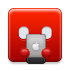 Text, document, File Red icon