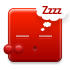 Asleep Firebrick icon