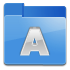 Folder, Installer DodgerBlue icon