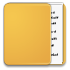 Folder, test Orange icon