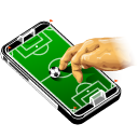 Game, gaming, Iphone, Apple, smartphone, Cell phone, footbal, soccer, mobile phone, sport Black icon