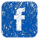 Social, Sn, Facebook, social network Teal icon