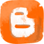 blogger OrangeRed icon