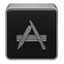 Application Black icon