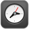 Clock, history, Alarm, time, alarm clock DarkSlateGray icon