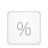Percent, Key, password WhiteSmoke icon