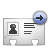 business card, Forward, Arrow, Vcard, ok, right, yes, profile, correct, next WhiteSmoke icon