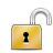 Lock, security, locked, open Icon