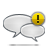 Alert, Comment, wrong, warning, Error, exclamation Gainsboro icon