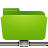Remote, Folder, green Icon