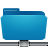 Folder, Remote, Blue LightSeaGreen icon