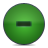 green, Minus, button, subtract Icon
