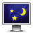 sleep, Display, screen, monitor MidnightBlue icon