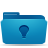Folder, Idea, Blue LightSeaGreen icon