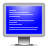 Blue screen of death, screen, window, monitor, Display Blue icon