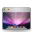 Desktop, Aurora, borealis DarkGray icon