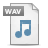 Audio, document, Wav, File, paper Icon