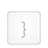 stop, Key, Close, cancel, Bracket, password, no, curly WhiteSmoke icon