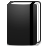 Black, Moleskine Icon