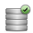 Database, db, Check Gray icon