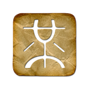 wong, mister, square, Logo Icon