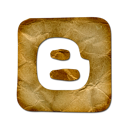 square, blogger, Logo Black icon