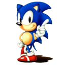 gens, Computer game, sonic MediumBlue icon