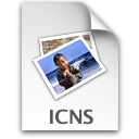 Icns Black icon
