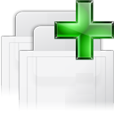 tab, new, raised WhiteSmoke icon