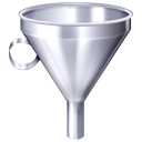Filter, funnel LightSlateGray icon