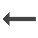 Arrows, Direction, directional, Orientation, Back, previous Black icon