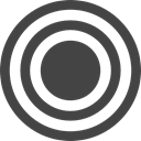 Target, Dart Board, sports, shooting, sport DarkSlateGray icon