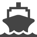 navy, transport, navigation, ship DarkSlateGray icon