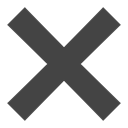 cancel, symbol, shapes, cross DarkSlateGray icon