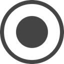 button, Circular, point, option, shapes DarkSlateGray icon