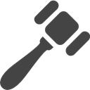 judge, Judging, tool, law, trial DarkSlateGray icon