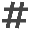 symbol, number, computing, shapes DarkSlateGray icon