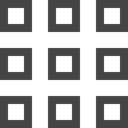 table, shapes, square, geometry DarkSlateGray icon
