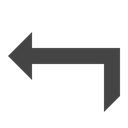 Back, directional, Arrows, Direction, Orientation, previous Black icon