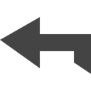 Back, Orientation, Arrows, directional, Direction, previous DarkSlateGray icon