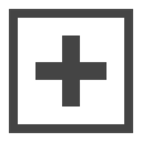 math, button, square, mathematics, plus, shapes DarkSlateGray icon
