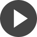 Multimedia Option, start, Arrows, music player, video player DarkSlateGray icon