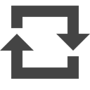 refresh, Arrows, Direction, send, directional DarkSlateGray icon