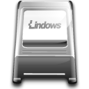 pcmcia, Computer, Laptop, Lindows Black icon