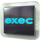 Exec, execute DarkSlateGray icon